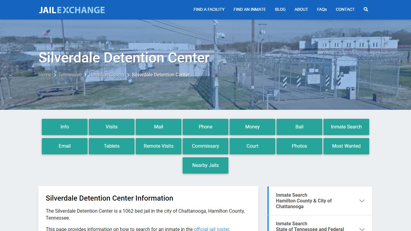 Silverdale Detention Center, TN Inmate Search, Information - Jail Exchange